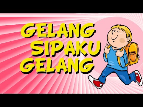 Gelang Sipaku Gelang - Lirik Karaoke Lagu Anak Anak