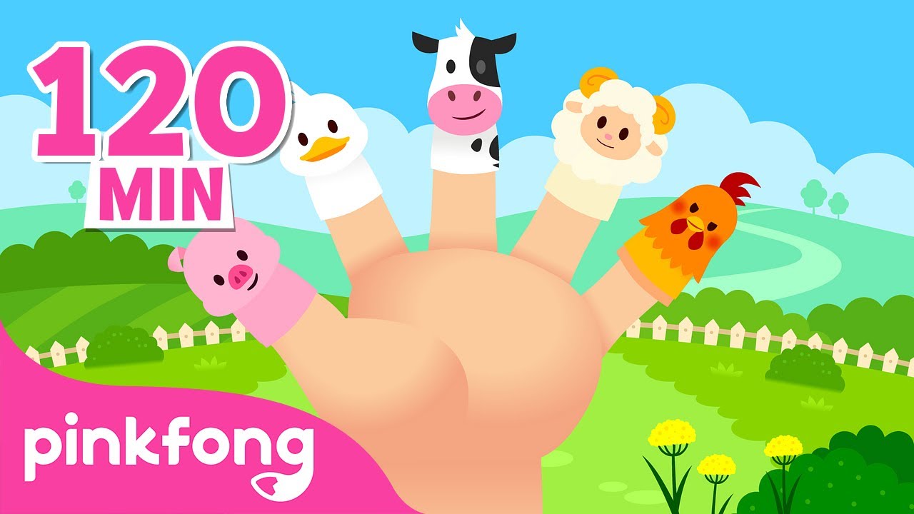 Farm Animals Finger Family and more! | Nursery Rhymes Compilation | Animal Songs | Pinkfong Songs