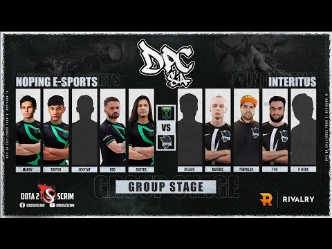 NoPing e-sports vs Interitus - DPC SA 2021/22 Tour 2: Division II - Group Stage - B03