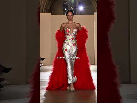 The Designer vs her Designs ✨😮 #tamararalph #weddingdress #hautecouture #dress #beautiful #fashion