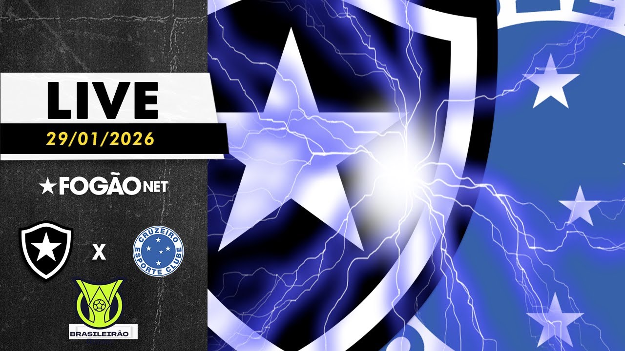 LIVE | Pré-jogo de Botafogo x Cruzeiro pelo Brasileirão; bastidores agitados na SAF
