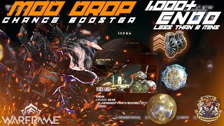 Mod Drop Chance Booster - Best Use - Get 1,000+ Endo in less than 3 minutes | Warframe Guide