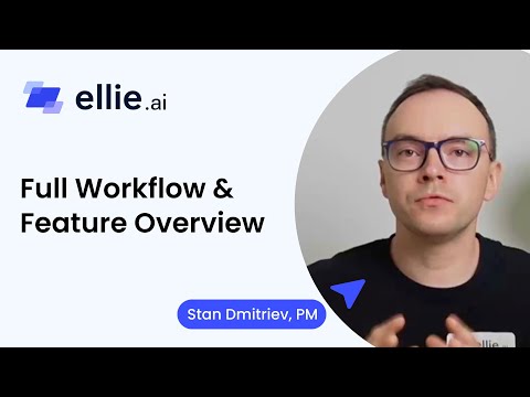 Ellie.ai Product Walkthrough