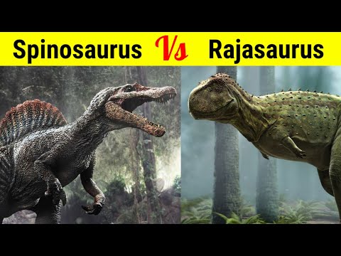 Spinosaurus Vs Rajasaurus | क्या Indian Dinosaur जीत पायेगा ये Battle ?