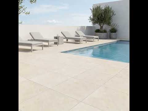 Dalle extérieur Rio 2.0 beige R11 60x60 cm