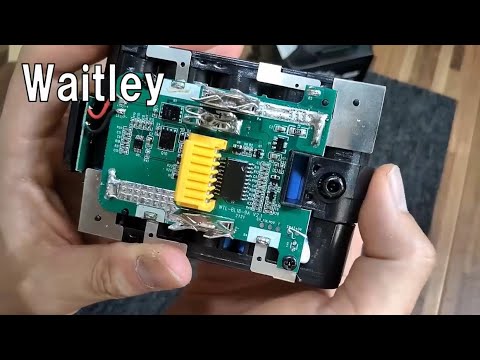 Waitley battery for Makita 18V 9 0Ah tested in Japan, used in the battery of makita power tools