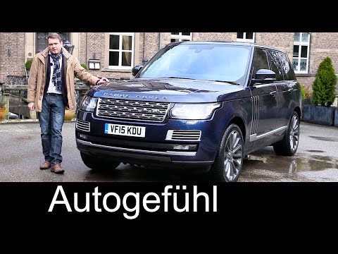 Range Rover SV Autobiography top version V8 550 hp FULL REVIEW test driven new neu