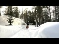 Снегоуборщик колесный самоходный HUSQVARNA ST 276EP видео 2