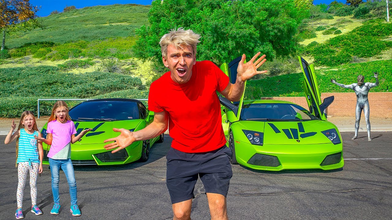 Watch video Pond Monster Has a Twin Lamborghini Sharerghini! (Spotted at Trinity and Beyond Family House) Now Pond Monster Has a Twin Lamborghini Sharerghini! (Spotted at Trinity and Beyond Family House)