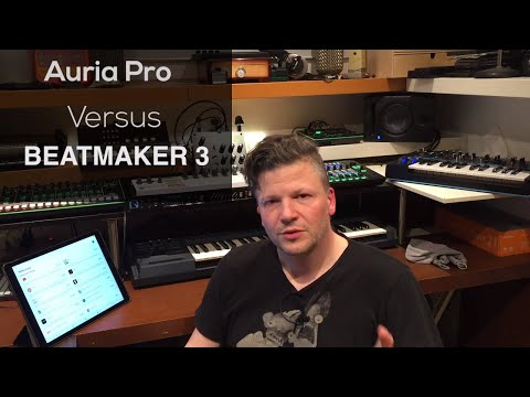 Beatmaker 3 vs Auria Pro ... or both?