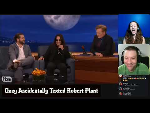 Ozzy Osbourne  accidentally Texted Robert Plant (Reaction) Request Fest Ozzy Community night
