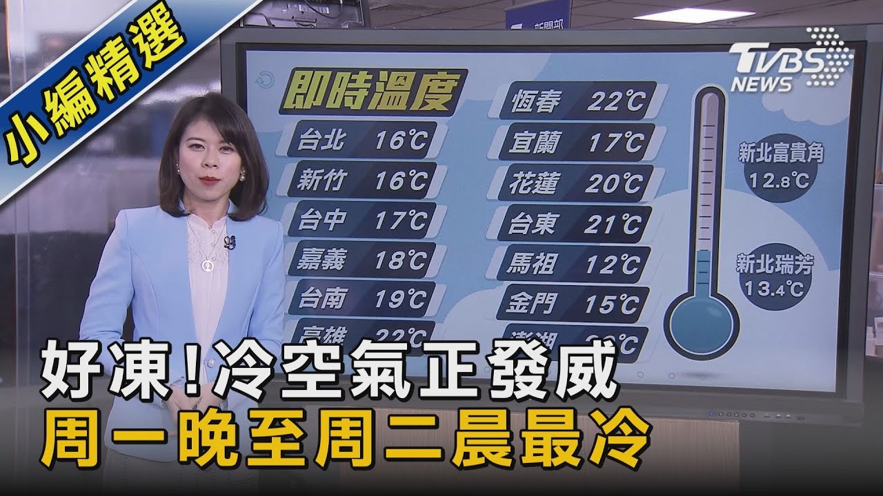 輻射冷卻效應！清晨最低溫桃園新北12.3度　北北基發布大雨特報