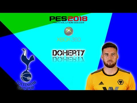 Cópia de base para o Doherty do Tottenham Pes 2018 Xbox 360 (Créditos na descrição)