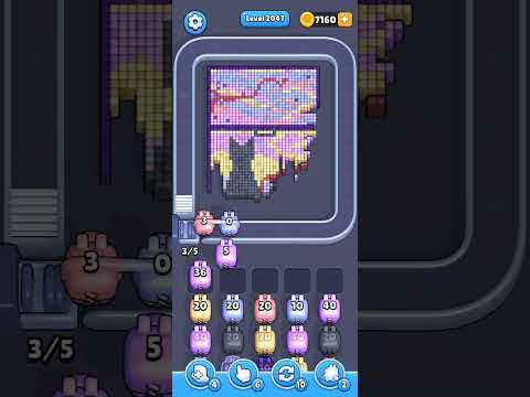 Pixel Flow Level 2047 Walkthrough