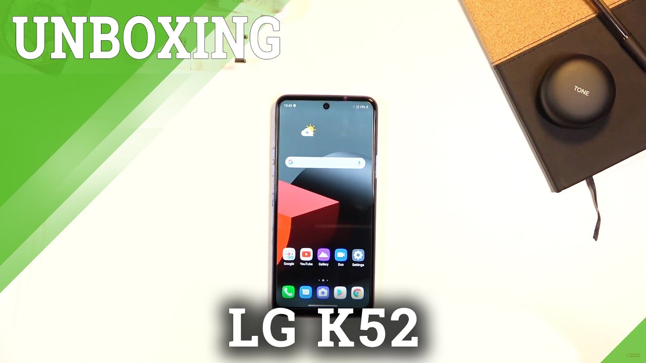 UNBOXING LG K52 – Quick Overview / What’s in the box?