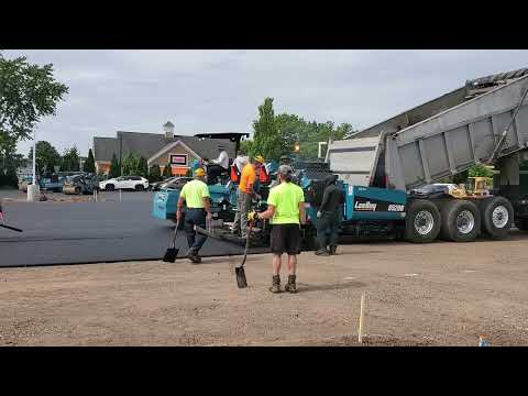 Maisano Bros paving Wallingford Toyota