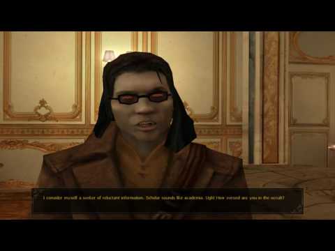 Vampire the Masquerade Bloodlines Beckett dialogue on Count Dracula