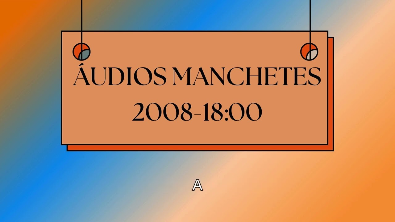 3CLIMAS MANCHETE 2008 18:00