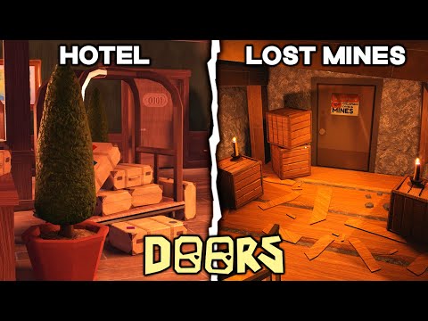 Doors: The Hotel + The Lost Mines - (Full Walkthrough) - Roblox