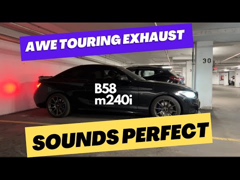 MY M240i GETS AN AWE CATBACK EXHAUST