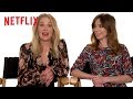 Dead To Me Cast Guesses Sounds from the 90s | Netflix