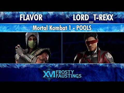Frosty Faustings XVI Pools - Flavor (Reptile) vs Lord_T-Rexx (Kenshi) - Mortal Kombat 1