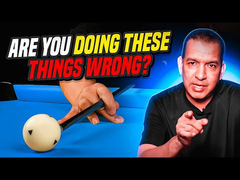 How To Avoid Common Beginner and Advanced Mistakes in Pool - (Free Pool Lessons)