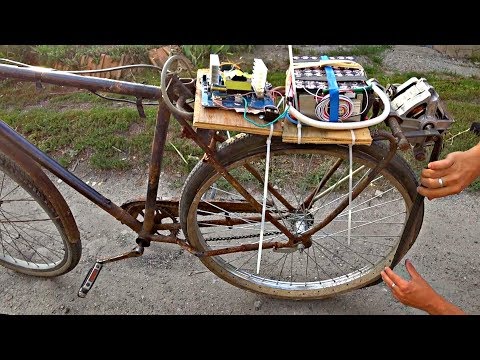 ✅Easy E-Bike DIY ⚡️🚲⚡️ Washing Machine Motor + Bike