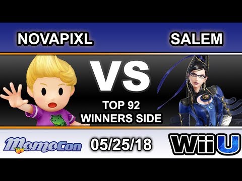 Momocon 2018 - NovaPixl (Lucas) Vs. Liquid MVG | Salem (Bayonetta) Top 96 Winners R3
