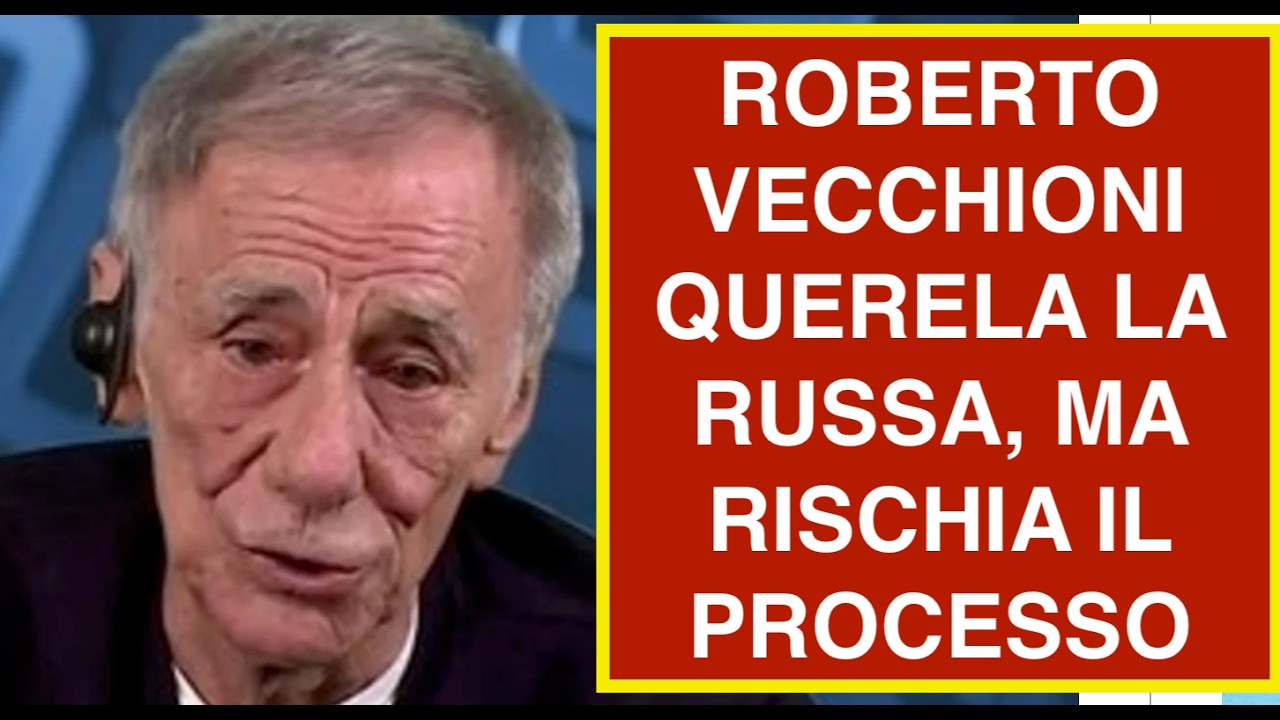 ROBERTO VECCHIONI QUERELA LA RUSSA, MA RISCHIA IL PROCESSO
