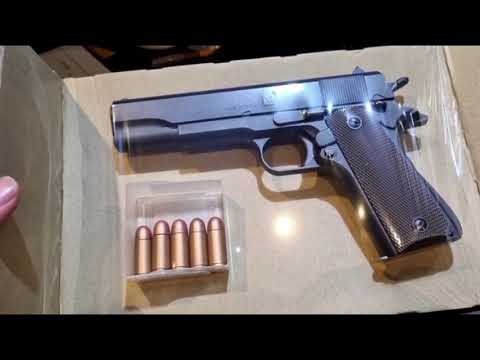 Repainted toy Colt 1911