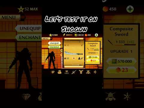 ⛩️TODAY I BOUGHT COMPOSITE SWORD IN SF2 #shadowfight2 #sf2edit #edit #shadowfight