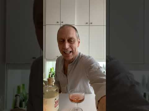 Lucian Gaudin cocktail with David Lebovitz, author of Drinking French