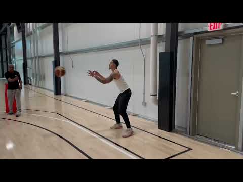 Pro guard Mark Burton workout video 