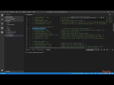 Learn Real World Projects with TypeScript 3 Overview and Opening an ...