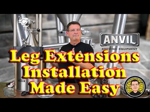 Anvil Crucible Conical Leg Extension Installation Made Easy
