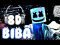 Marshmello x Pritam - BIBA (8D Audio) ft. Shirley Setia & Shahrukh Khan