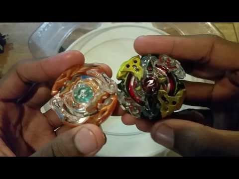 Blaze Ragnaruk 4C.Fl. vs. Galaxy Zeus 4M.Pl.! Beyblade Burst God Battle!!