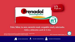 Frenadol ¿Resfriado? Frenadol Descongestivo en cómodas cápsulas anuncio