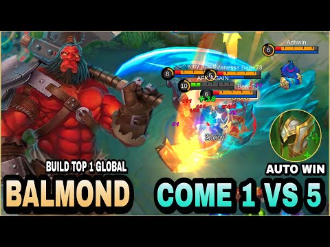 100% UNSTOPPABLE!! Balmond Crazy Damage - Build Top 1 Global Balmond ~ MLBB