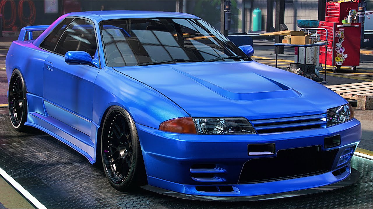 Need For Speed Heat , Nissan Skyline R33 GTR Customization, Free Roam, street racing