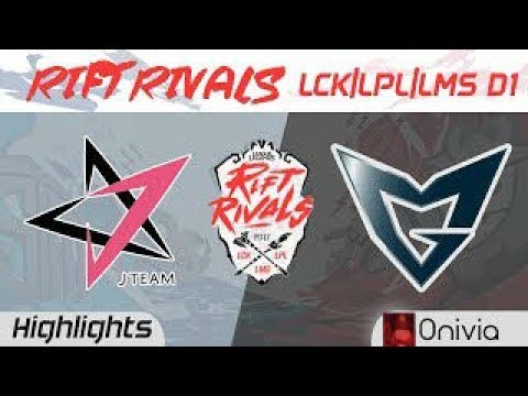 JT vs SSG Highlights Rift Rivals LCK LPL LMS 2017 J Team vs Samsung by Onivia