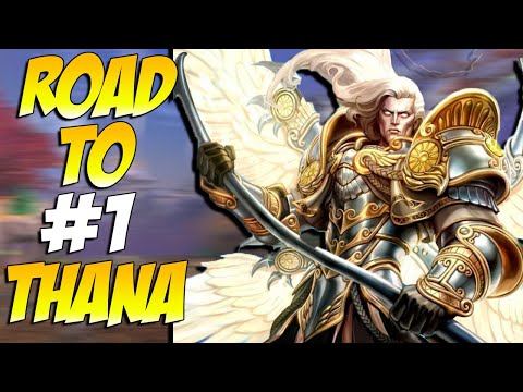 GRIND TO THE #1 THANATOS IN RANKED DUEL 4TH SEASON RUNNING! - Masters Ranked Duel - SMITE