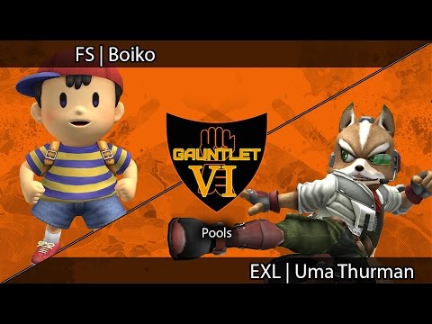 FS | Boiko (Ness) VS EXL | Uma Thurman (Fox) | Gauntlet VI | Project M | Pools