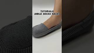 Ankle Socks Hacks! #lifehack #lifehacks #anklesocks #socks #stokin #tips #malaysia #cktshop #murah
