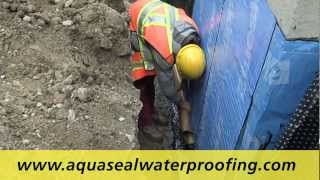 Wet Leaky Basement Waterproofing Contractors by Aquaseal Basement Waterproofing Contractors