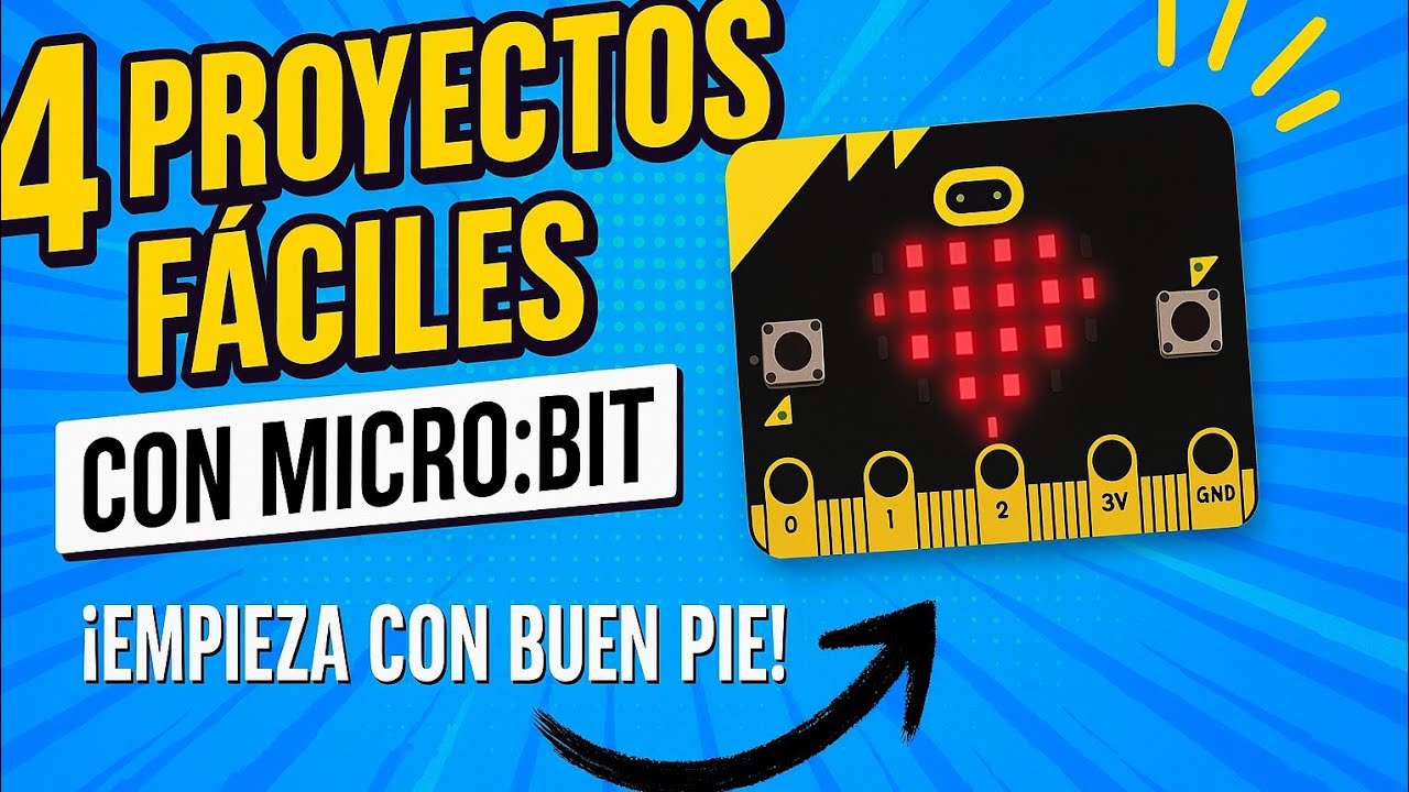 4 Proyectos fáciles con micro:bit