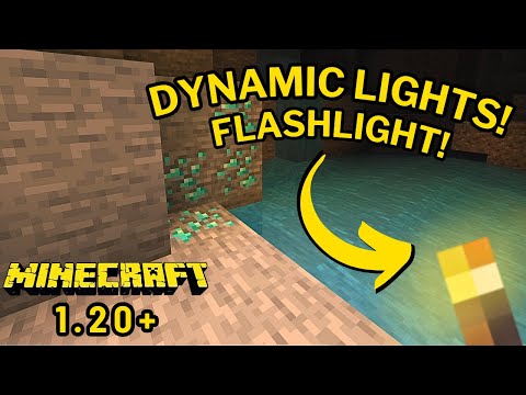Dynamic Lighting Tutorial | Minecraft Bedrock 1.20+ Addon | Better Lighting | #minecraft