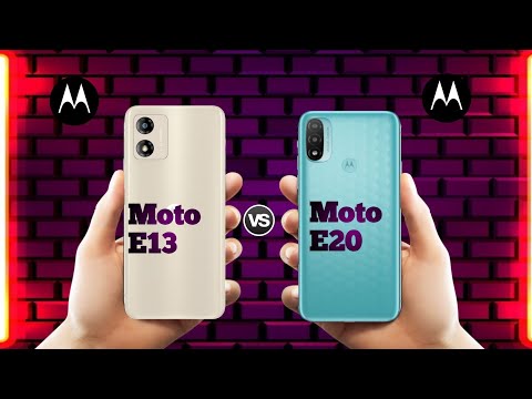 Moto E13 Vs Moto E20 ll Full Comparison ll Price