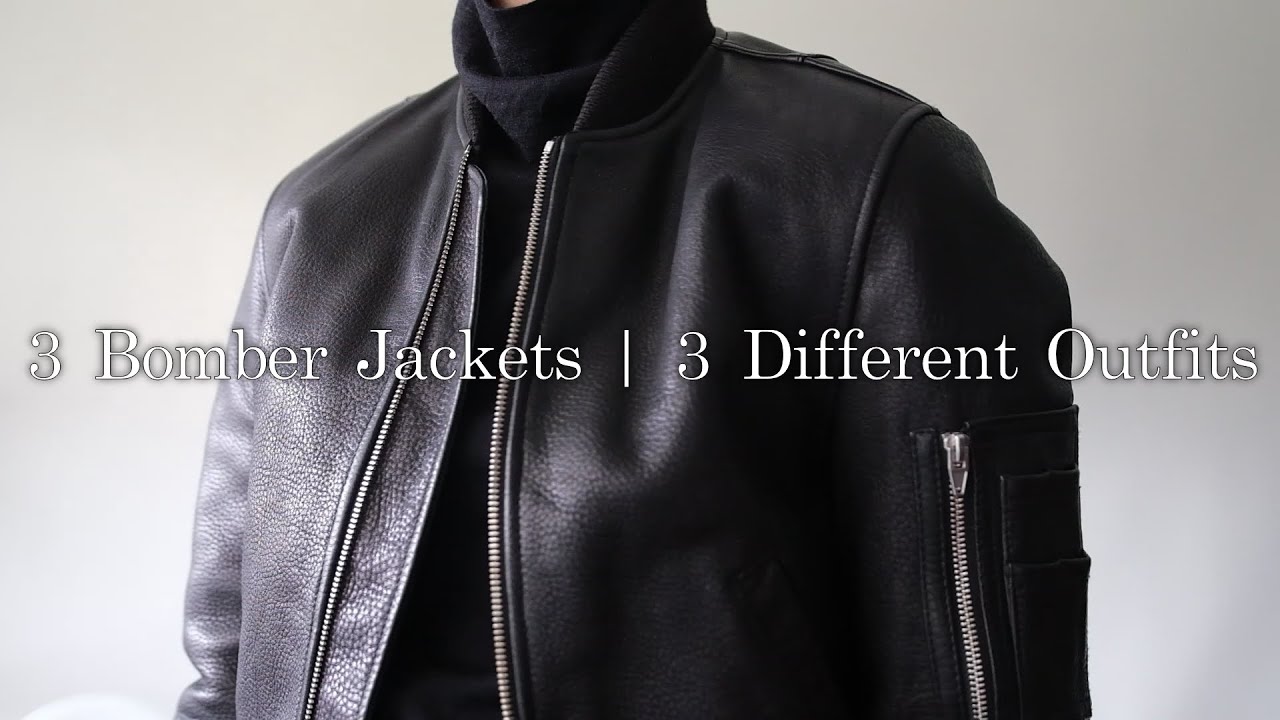 How to Style a Bomber Jacket: 3 Bomber Jackets | 3 Different Outfits